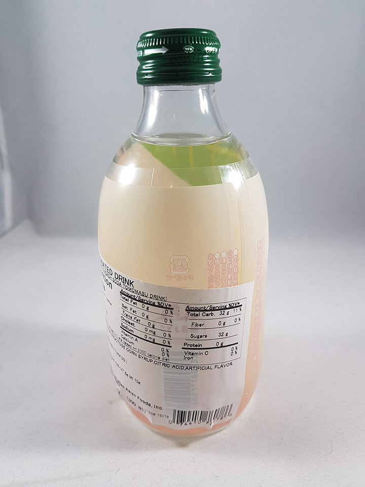 Tomomasu White Peach Hojyun Soda 10.14 oz Right Side