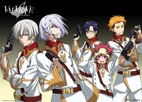 Valvrave The Liberator The Dorssian Agents Wall Scroll Shadow Anime