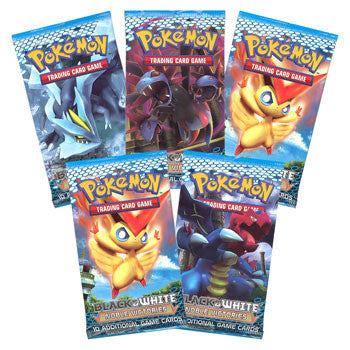 Pokemon TCG Black & White Noble Victories Booster Packs - 5 Pack Lot (50 Cards) Pokemon TCG Black & White Noble Victories Booster Packs - 5 Pack Lot (50 Cards)