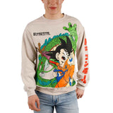 Dragon Ball Z Goku & Shenron Oversized Unisex Sweatshirt - Shadow Anime