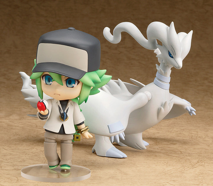 Pokemon Center N W/ Reshiram Nendoroid Figure Together