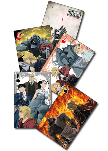 Fullmetal Alchemist Brotherhood Group Playing Cards