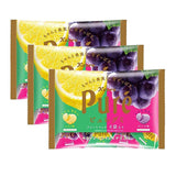 Kanro Pure Gummy Assorted Pack Lemon and Grape Flavor Candy - Shadow Anime
