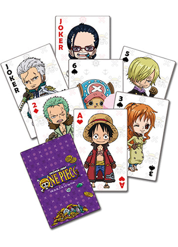 One Piece Group Poker Playing Cards
