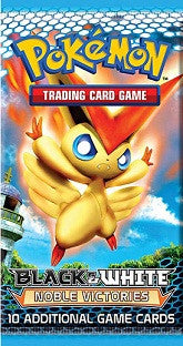 Pokemon TCG Black & White Noble Victories Booster Pack - 10 Cards Pokemon TCG Black & White Noble Victories Booster Pack - 10 Cards