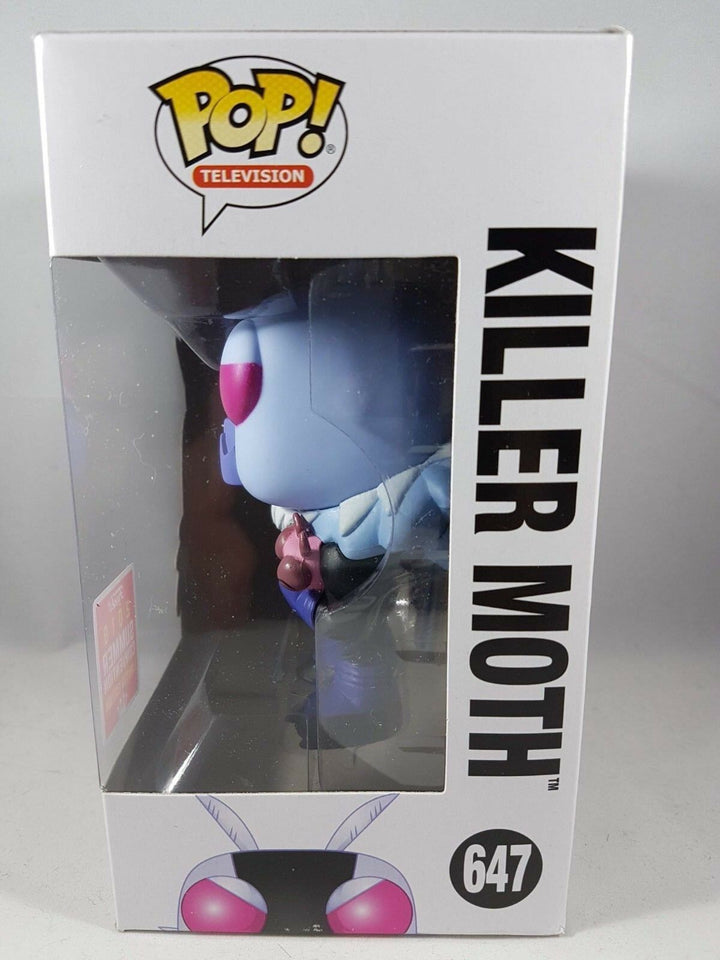 Teen Titans Go! Killer Moth Funko POP Figure #647 SDCC 2019 Summer Exclusive Left Side