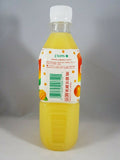 Calpico Mango Flavor Non-Carbonated Soft Drink Soda 16.9oz Right Side Barcode