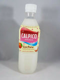 Calpico Lychee Flavor Non-Carbonated Soft Drink Soda 16.9oz Back