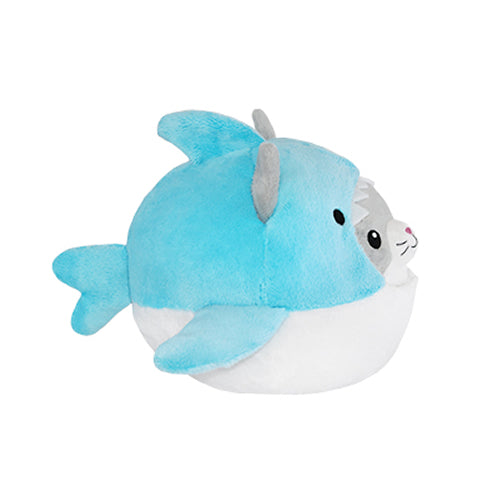 Squishable Undercover Kitty in Shark 7" Plush Side